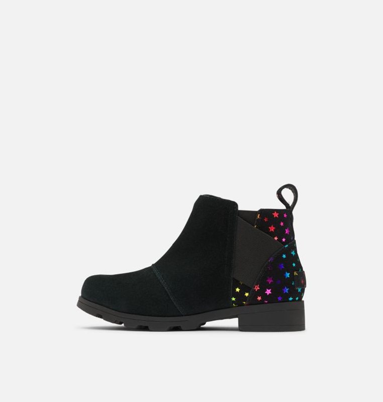 Kids Booties Black - Sorel Youth Emelie™ Chelsea - 480-GOPDBR